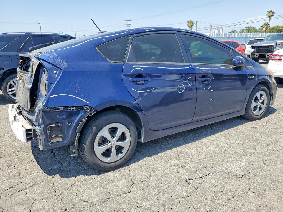 2012 Toyota VIN JTDKN3DU8C1607061 COPART salvage auction — REAR END, Ca - Salvage Certificate, sold $925 on 2026-07-13 (photo 3)