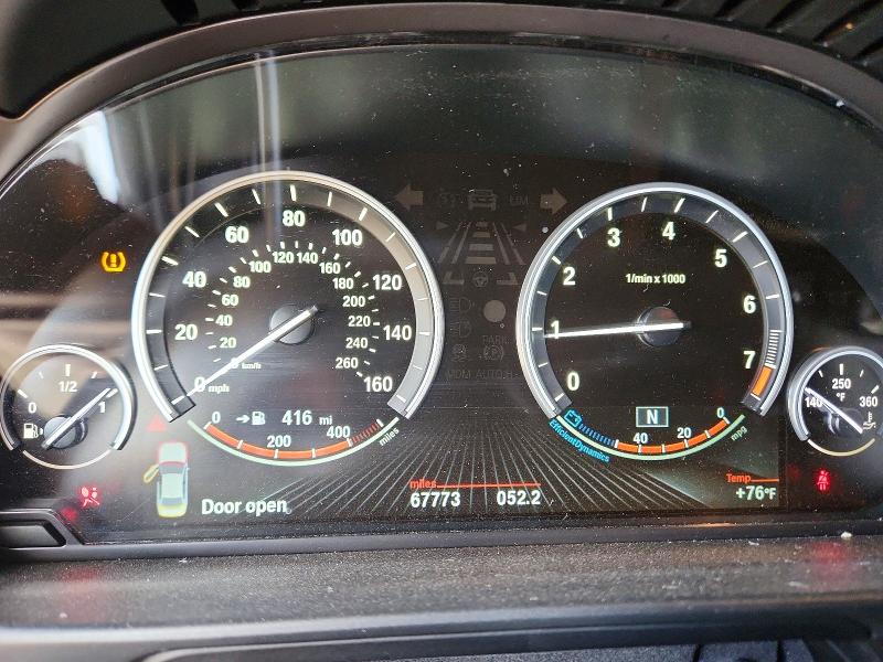2016 BMW 5er VIN WBA5A5C56GG352439 COPART salvage auction — UNDERCARRIAGE, Az - Cert Of Title - Salvage, sold $2,800 on 2026-07-06 (photo 9)