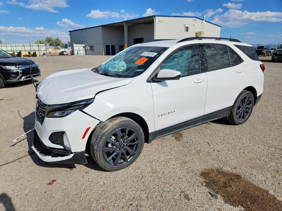 2024 Chevrolet VIN 3GNAXMEG3RL222097 COPART salvage auction — FRONT END, Az - Cert Of Title - Salvage, sold $4,550 on 2026-07-06 (photo 1)