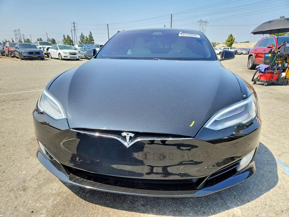 2019 Tesla Model s VIN 5YJSA1E20KF331817 COPART salvage auction — REAR END, Ca - Salvage Certificate, sold $11,400 on 2026-07-16 (photo 5)