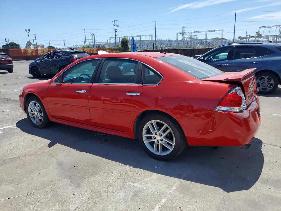 2013 Chevrolet Impala VIN 2G1WC5E31D1221983 COPART salvage auction — REAR END, Ca - Salvage Certificate, sold $375 on 2026-07-08 (photo 2)