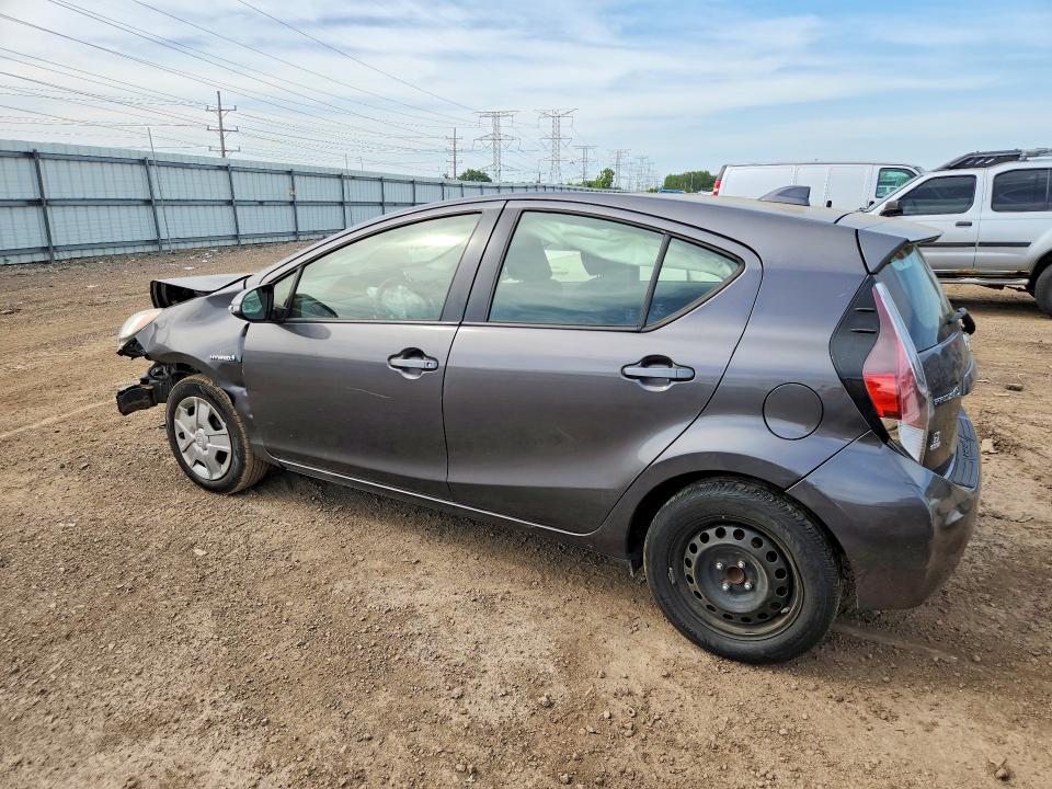 2016 Toyota Prius VIN JTDKDTB33G1130218 COPART salvage auction — FRONT END, Il - Certificate Of Title, sold $725 on 2026-07-09 (photo 2)