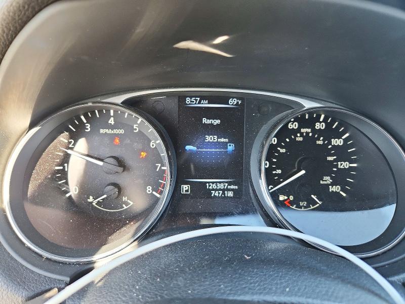 2015 Nissan Rogue VIN KNMAT2MV9FP524762 COPART salvage auction — FRONT END, Pa - Certificate Of Salvage, sold $1,350 on 2026-07-10 (photo 9)