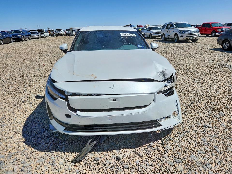2024 Polestar 2 VIN YSMFE3KA3RL238766 COPART salvage auction — FRONT END, Tx - Salvage Vehicle Title, sold $9,000 on 2026-08-11 (photo 5)