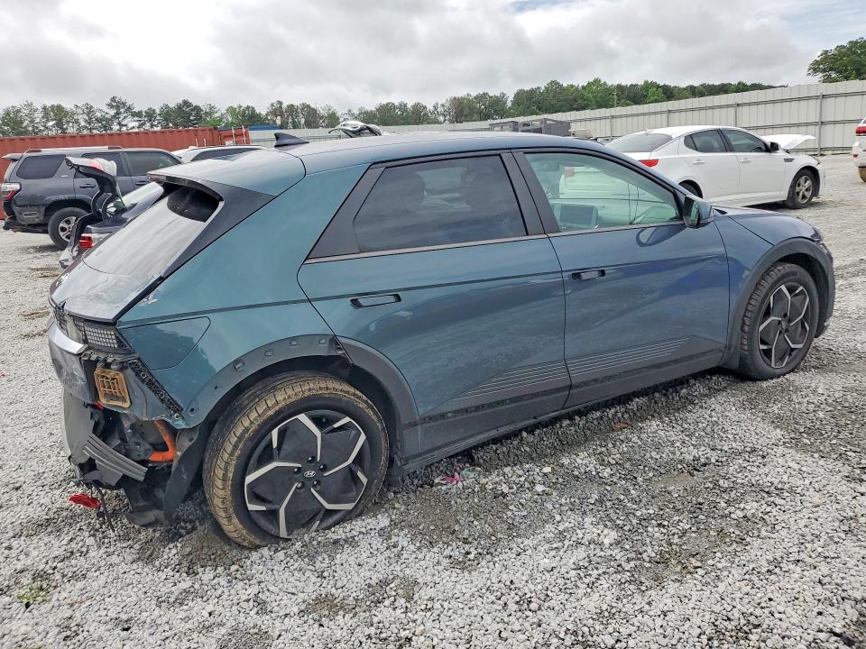 2022 Hyundai Ioniq VIN KM8KN4AE3NU080675 COPART salvage auction — REAR END, Ga - Cert Of Title-Salvage, sold $8,100 on 2026-07-06 (photo 3)