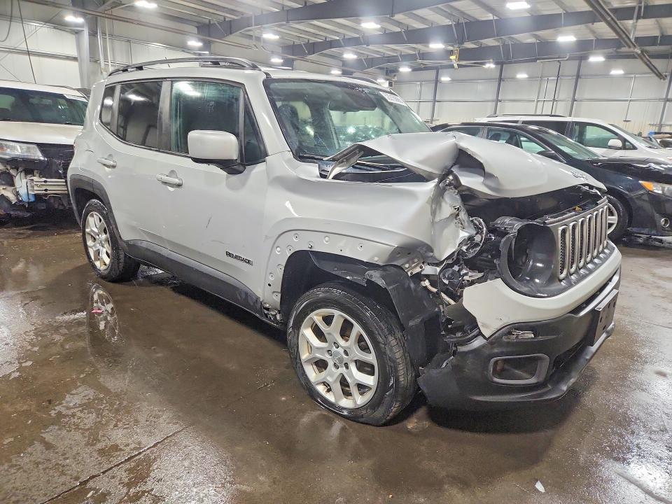 2017 Jeep VIN ZACCJBBB8HPF32879 COPART salvage auction — FRONT END, Mn - Cert Of Title-Prior Salvage, sold $700 on 2026-07-14 (photo 4)