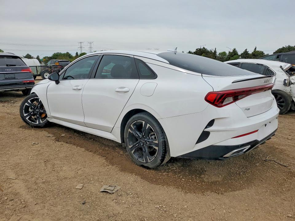 2022 Kia K5 VIN 5XXG64J25NG153869 COPART salvage auction — FRONT END, Il - Salvage Certificate, sold $5,700 on 2026-07-28 (photo 2)