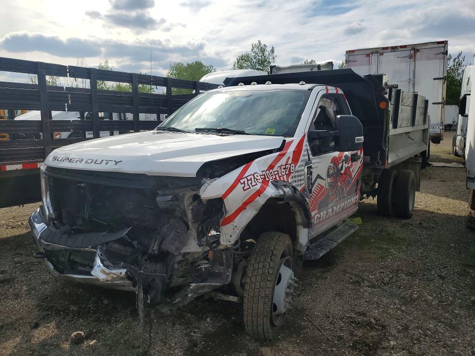 2020 Ford VIN 1FDTF4HN9LDA01563 COPART salvage auction — FRONT END, Il - Salvage Certificate, sold $5,000 on 2026-07-09 (photo 1)