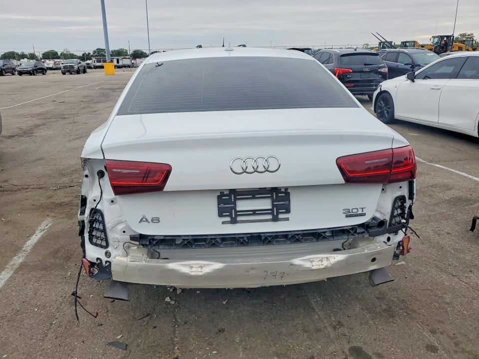 2018 Audi A6 VIN WAUF3AFC3JN109398 COPART salvage auction — FRONT END, In - Certificate Of Title, sold $2,150 on 2026-07-29 (photo 6)