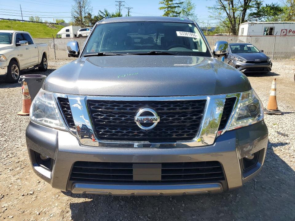 2020 Nissan VIN JN8AY2NC4L9621046 COPART salvage auction — HAIL, Oh - Cert Of Title-Salvage, sold $9,100 on 2026-07-29 (photo 5)