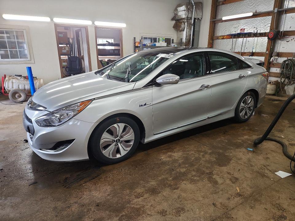 2013 Hyundai Sonata VIN KMHEC4A4XDA050745 COPART salvage auction — FRONT END, IL - SALVAGE CERTIFICATE, sold $625 on 2026-07-06 (photo 1)