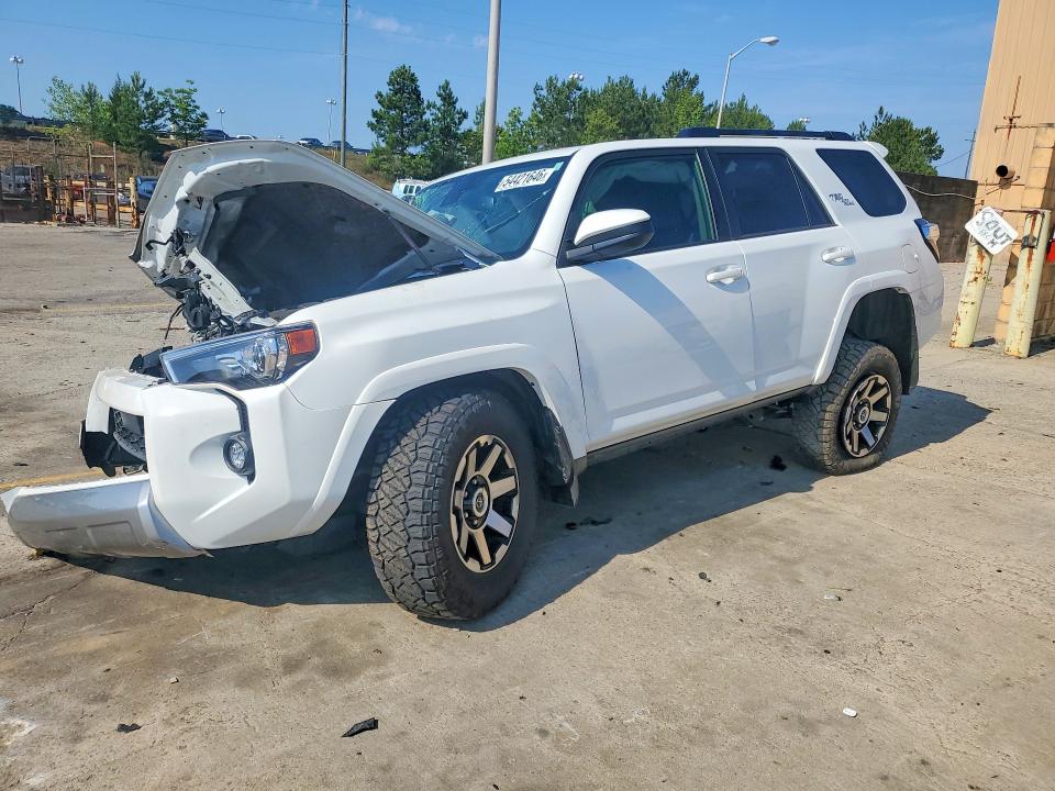 2024 Toyota 4runner VIN JTEPU5JR7R6272029 COPART salvage auction — FRONT END, Sc - Cert Of Title-Salvage, sold $5,600 on 2026-07-10 (photo 1)