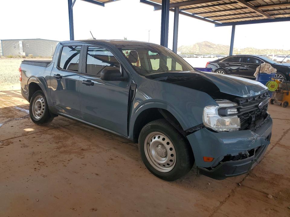 2022 Ford Maverick VIN 3FTTW8E34NRA10020 COPART salvage auction — FRONT END, Az - Cert Of Title - Salvage, sold $5,800 on 2026-07-02 (photo 4)