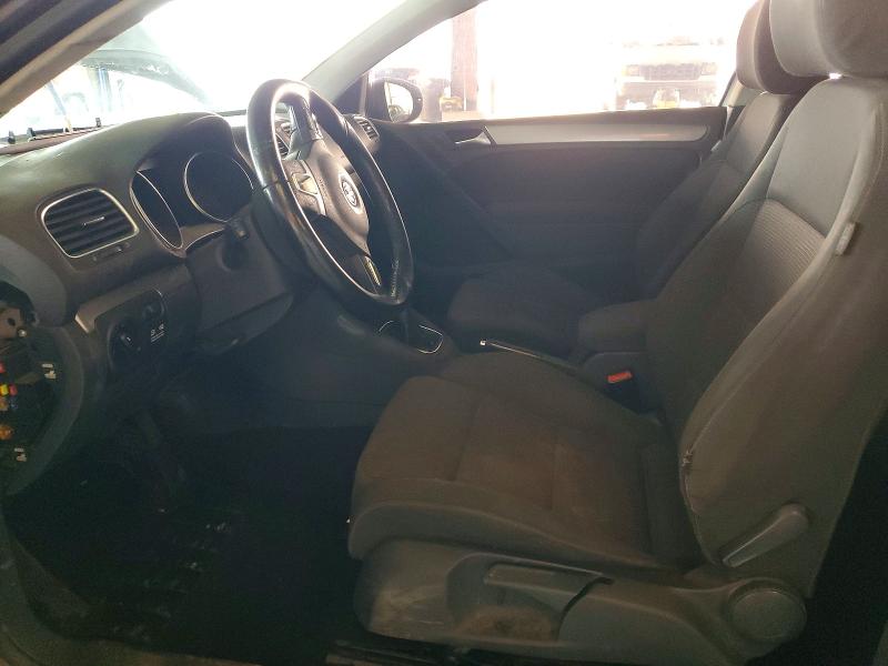 2011 Volkswagen Golf VIN WVWMM7AJ1BW048872 COPART salvage auction — FRONT END, CA - SALVAGE CERTIFICATE, sold $600 on 2026-07-13 (photo 7)
