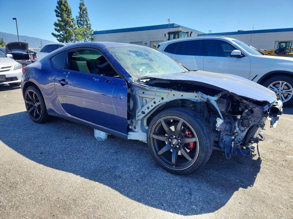 2018 Toyota Gt86 VIN JF1ZNAE19J8700429 COPART salvage auction — FRONT END, Ca - Salvage Certificate, sold $3,000 on 2026-07-07 (photo 4)