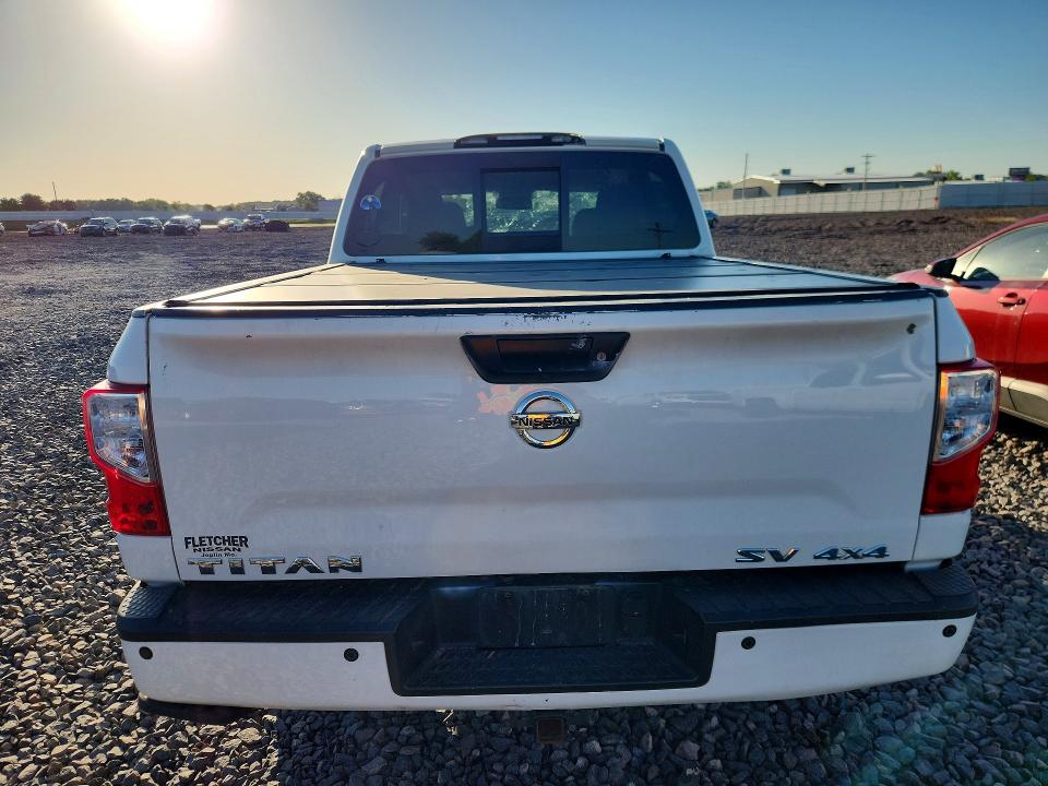2018 Nissan TITAN VIN 1N6AA1E52JN546649 COPART salvage auction — HAIL, Mo - Salvage Certificate Of Title, sold $6,200 on 2026-08-03 (photo 6)