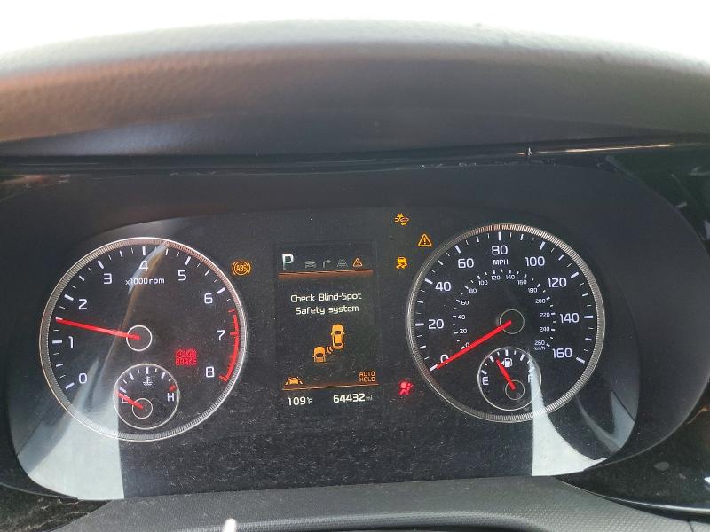 2022 Kia K5 VIN 5XXG64J25NG114473 COPART salvage auction — FRONT END, Tx - Salvage Vehicle Title, sold $2,200 on 2026-07-10 (photo 9)