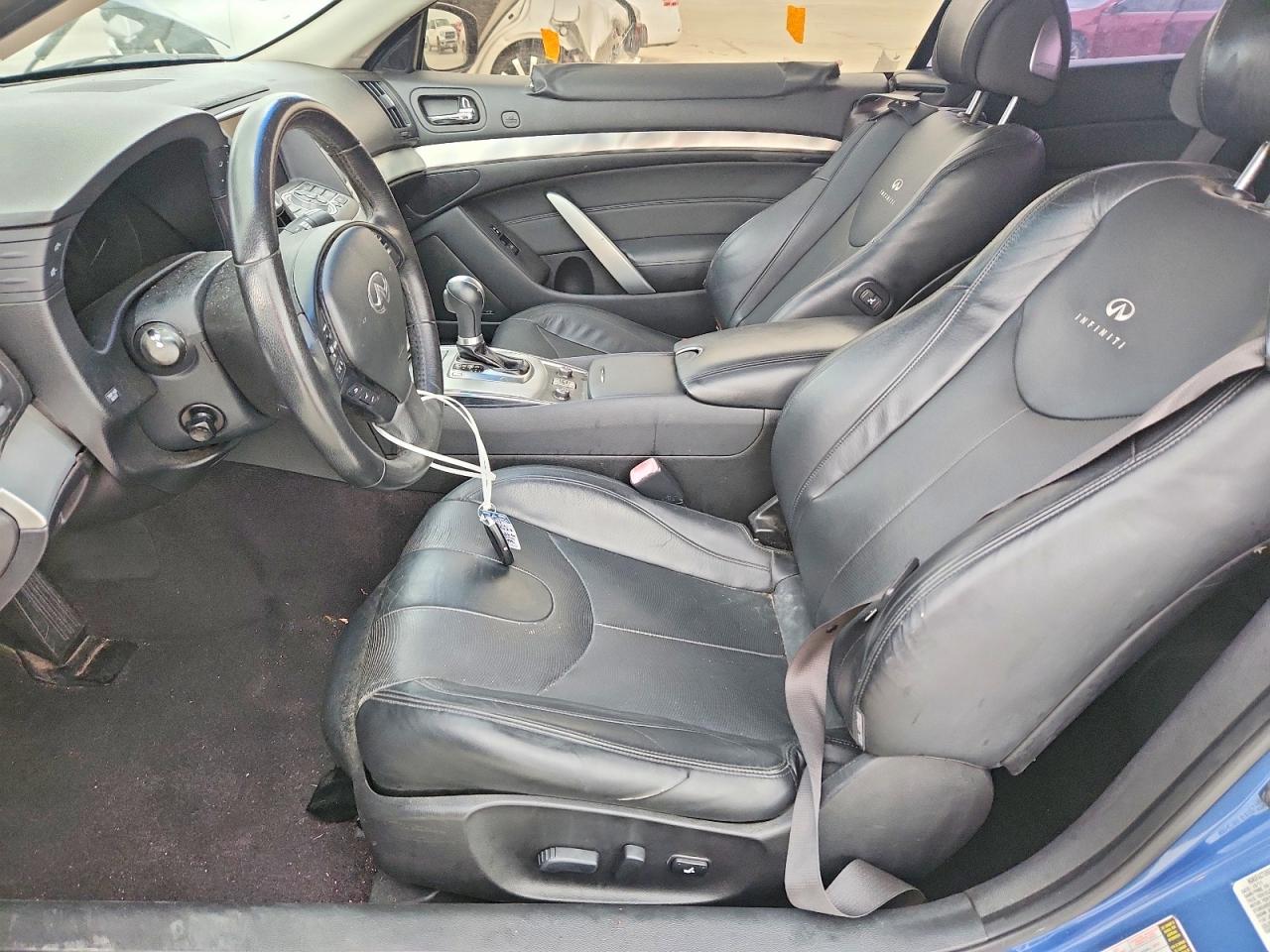 2012 Infiniti G37 VIN JN1CV6FE5CM201283 COPART salvage auction — Side, TX - SALVAGE VEHICLE TITLE, sold $2,150 on 2026-07-09 (photo 7)