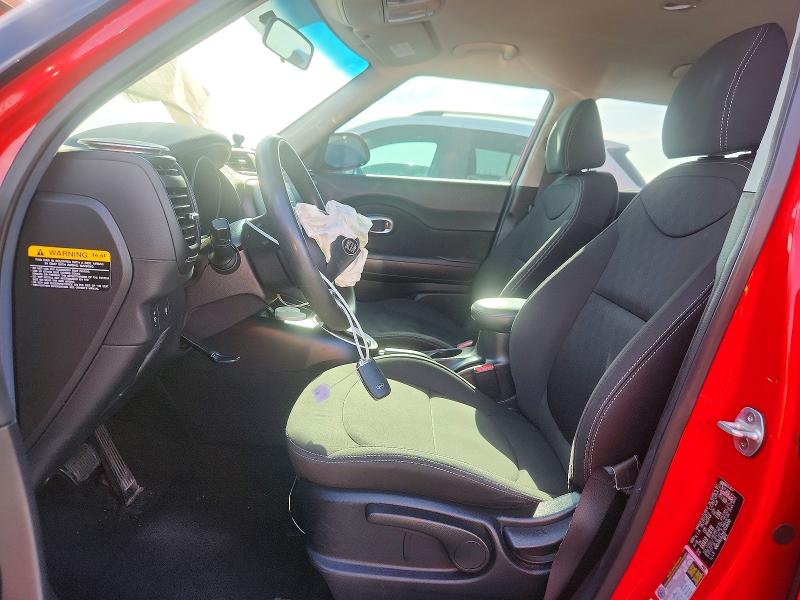 2019 Kia Soul VIN KNDJN2A2XK7016010 COPART salvage auction — FRONT END, Tx - Salvage Vehicle Title, sold $225 on 2026-07-23 (photo 7)