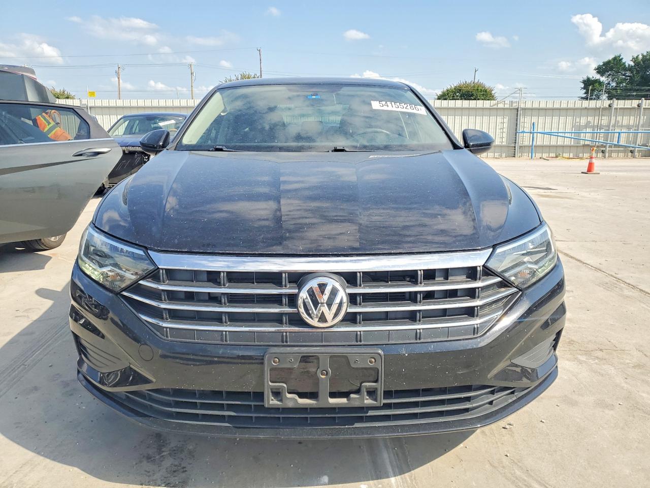 2021 Volkswagen Jetta VIN 3VWC57BU6MM057181 COPART salvage auction — Rear End, TX - SALVAGE VEHICLE TITLE, sold $3,600 on 2026-07-09 (photo 5)