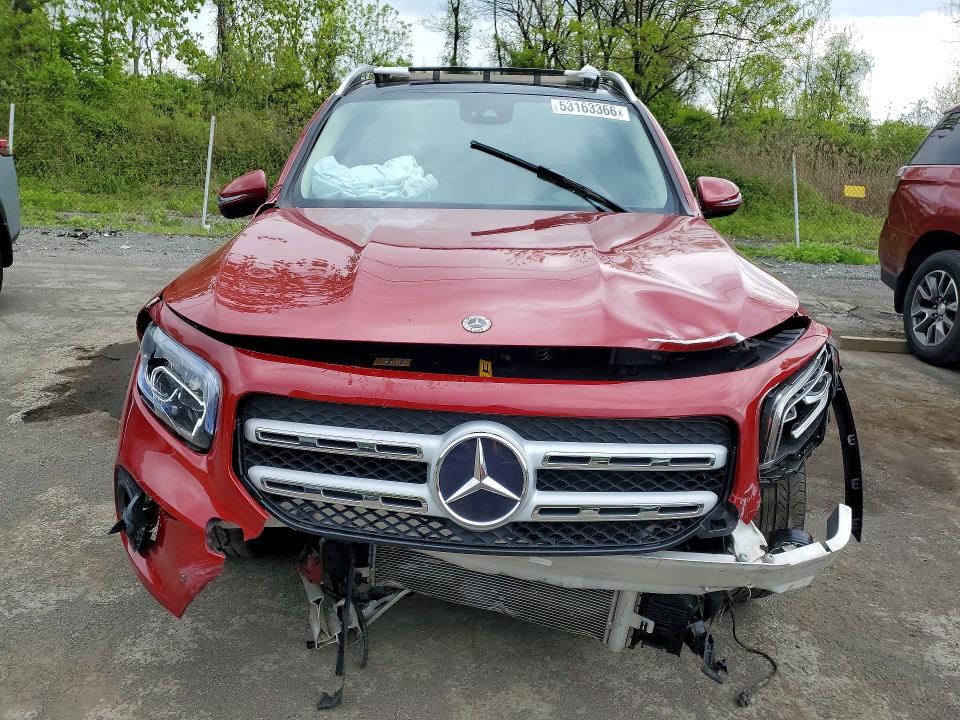 2023 Mercedes-benz Glb VIN W1N4M4HB7PW275948 COPART salvage auction — FRONT END, Ny - Mv-907A Salvage Certificate, sold $7,300 on 2026-07-07 (photo 5)