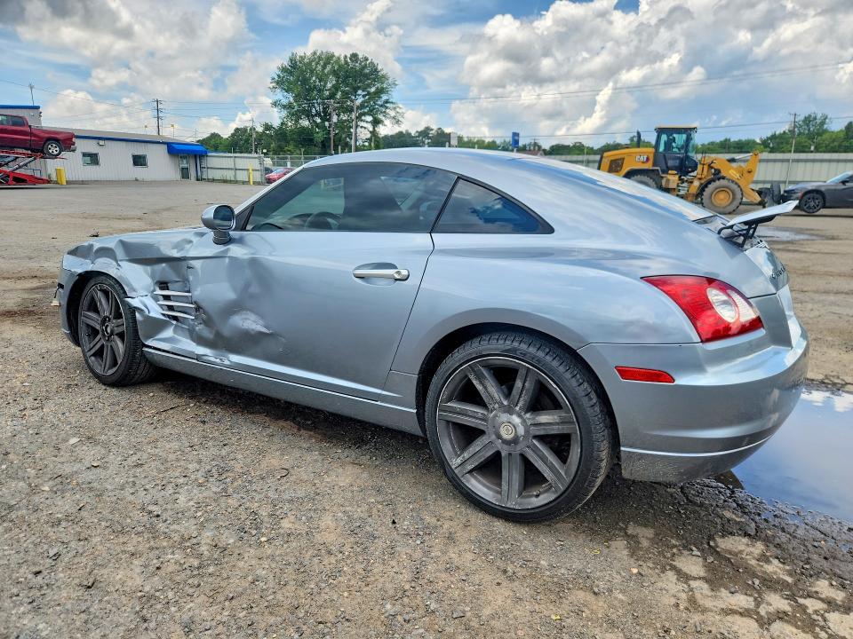 2006 Chrysler Crossfire VIN 1C3AN69L96X067402 COPART salvage auction — FRONT END, La - Cert Of Title-Salvage, sold $350 on 2026-07-16 (photo 2)