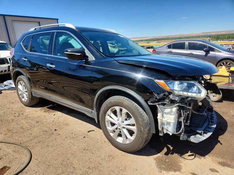 2015 Nissan Rogue VIN KNMAT2MV1FP539739 COPART salvage auction — FRONT END, NM - CERT OF TITLE-SALVAGE, sold $725 on 2026-07-20 (photo 4)