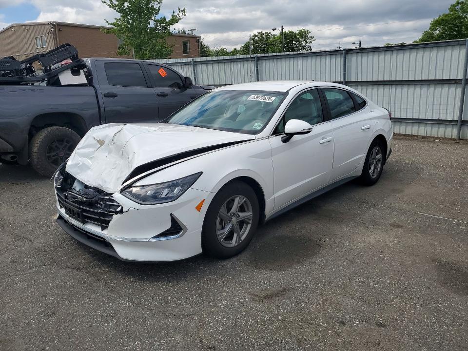 2023 Hyundai Sonata VIN KMHL24JA2PA258882 COPART salvage auction — FRONT END, NJ - CERT OF TITLE-SALVAGE, sold $4,100 on 2026-07-28 (photo 1)