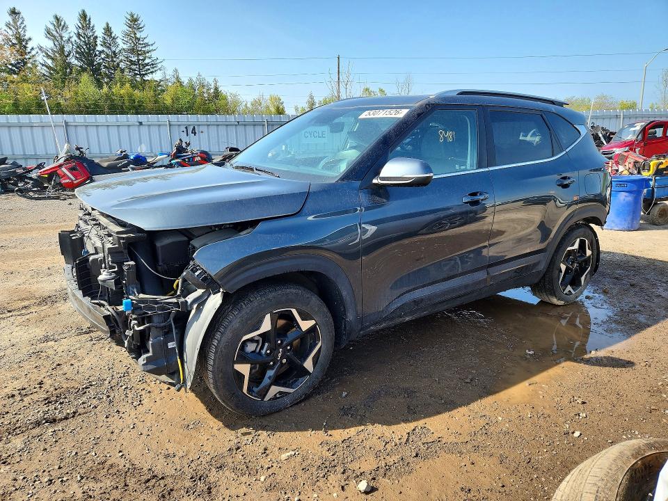 2024 Kia Seltos VIN KNDERCAA4R7559253 COPART salvage auction — REAR END, ON - PERMIT SALVAGE, sold $7,100 on 2026-08-25 (photo 1)