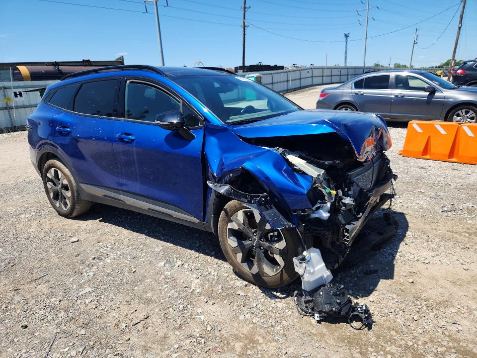 2023 Kia Sportage VIN 5XYK6CAF6PG120983 COPART salvage auction — FRONT END, Oh - Cert Of Title-Salvage, sold $4,600 on 2026-07-17 (photo 4)