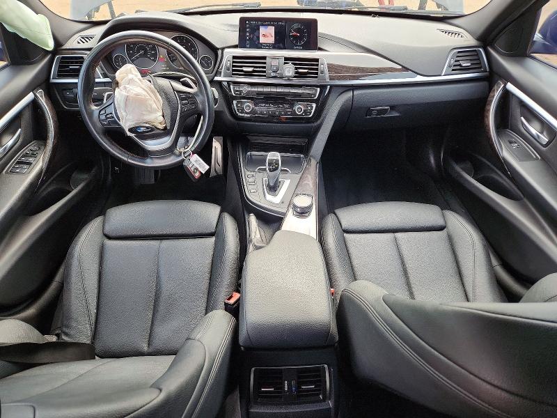 2018 BMW 3er VIN WBA8D9C56JA616345 COPART salvage auction — FRONT END, Tx - Salvage Vehicle Title, sold $2,250 on 2026-07-06 (photo 8)