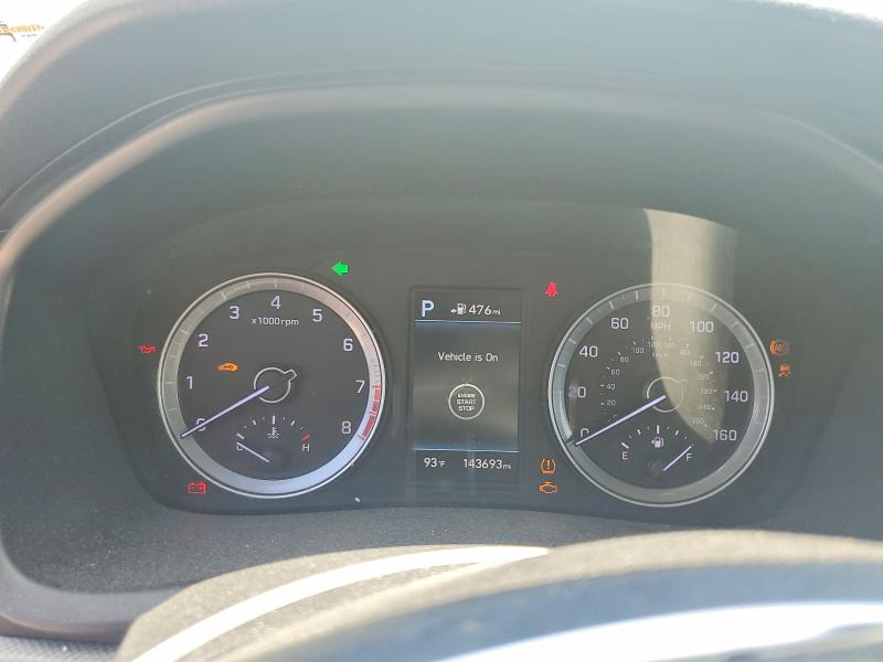 2018 Hyundai Sonata VIN 5NPE34AF5JH622654 COPART salvage auction — WATER/FLOOD, Tx - Salvage Title-Flood Damage, sold $1,100 on 2026-07-02 (photo 9)