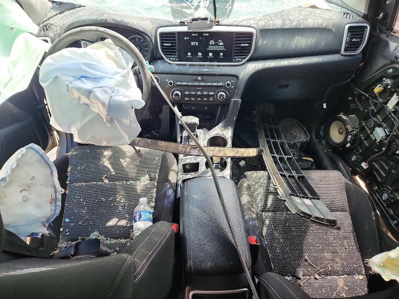 2022 Kia Sportage VIN KNDPM3AC5N7958546 COPART salvage auction — ROLLOVER, Tx - Salvage Vehicle Title, sold $1,300 on 2026-07-16 (photo 8)