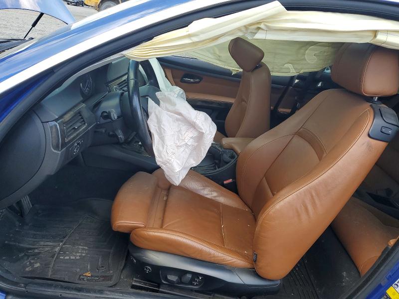 2007 BMW 3er VIN WBAWC33557PC87069 COPART salvage auction — FRONT END, Nj - Cert Of Title-Salvage, sold $350 on 2026-07-17 (photo 7)