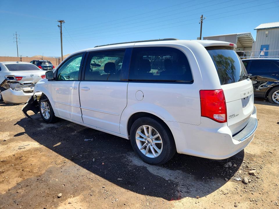 2016 Dodge Caravan VIN 2C4RDGCG8GR384137 COPART salvage auction — FRONT END, Nm - Cert Of Title-Salvage, sold $400 on 2026-07-20 (photo 2)
