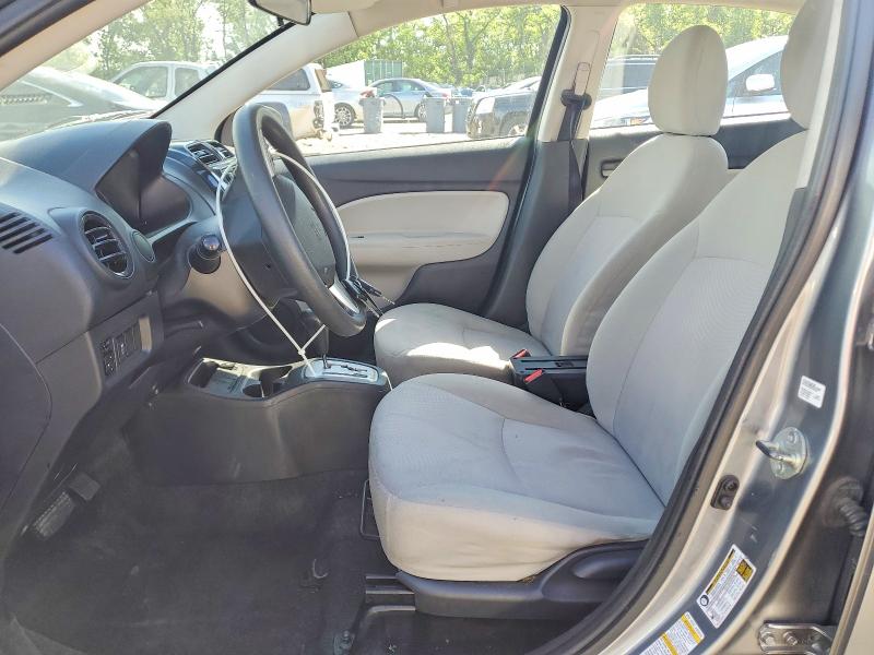 2019 Mitsubishi Mirage VIN ML32F3FJ3KHF09714 COPART salvage auction — FRONT END, Md - Cert Of Salvage < 75% Damage, sold $1,950 on 2026-07-28 (photo 7)