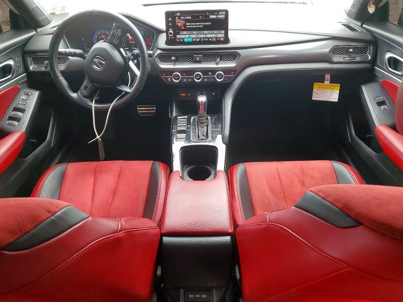 2024 Acura Integra VIN 19UDE4H66RA023617 COPART salvage auction — SIDE, Md - Cert Of Salvage > 75% Damage, sold $9,200 on 2026-07-28 (photo 8)