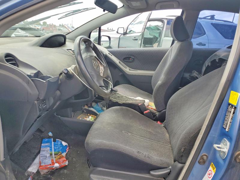 2011 Toyota Yaris VIN JTDKT4K30B5334968 COPART salvage auction — FRONT END, Ca - Salvage Certificate, sold $15 on 2026-07-28 (photo 7)