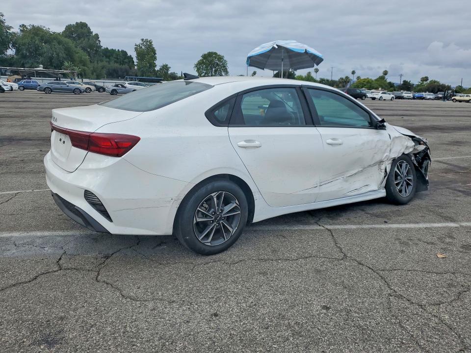 2024 Kia Forte VIN 3KPF24AD4RE799458 COPART salvage auction — FRONT END, Ca - Salvage Certificate, sold $4,250 on 2026-07-02 (photo 3)