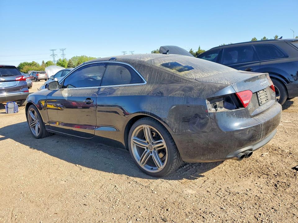 2012 Audi A5 VIN WAULFAFRXCA002955 COPART salvage auction — SIDE, Il - Salvage Certificate, sold $775 on 2026-07-07 (photo 2)