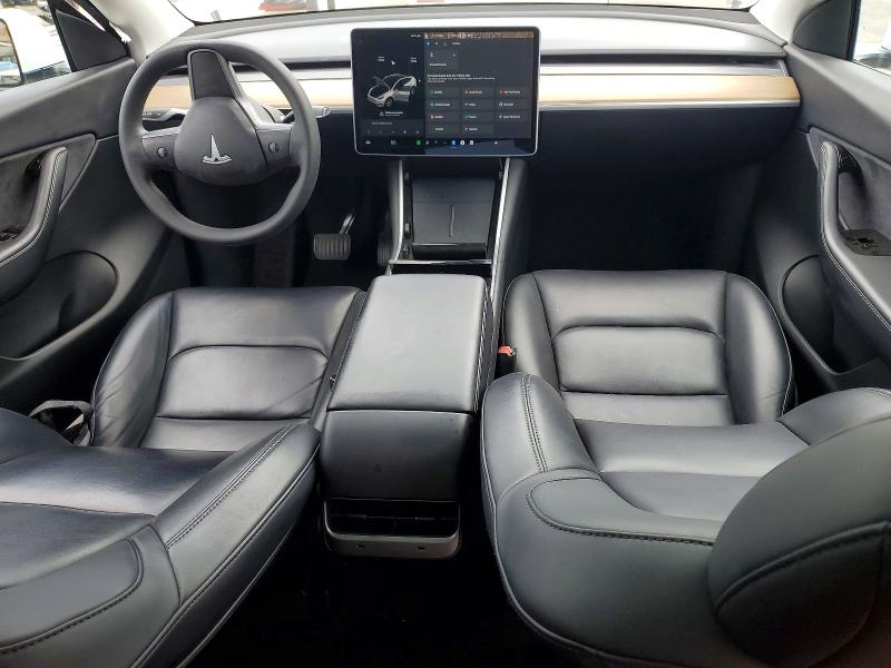 2020 Tesla Model y VIN 5YJYGDEE0LF031894 COPART salvage auction — FRONT END, Ca - Salvage Certificate, sold $8,500 on 2026-07-08 (photo 8)