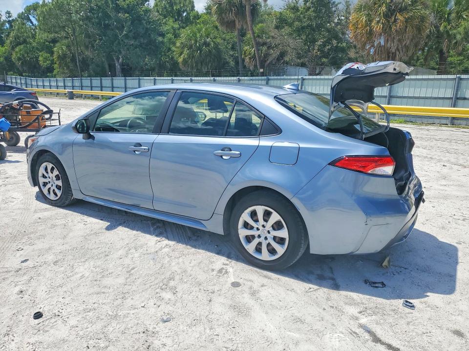 2020 Toyota VIN JTDEPRAE7LJ059108 COPART salvage auction — REAR END, Fl - Cert Of Title Slvg Rebuildable, sold $3,300 on 2026-07-08 (photo 2)