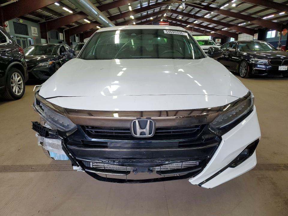 2022 Honda Accord VIN 1HGCV1F36NA091381 COPART salvage auction — FRONT END, Ma - Certificate Of Title, sold $10,000 on 2026-07-30 (photo 5)