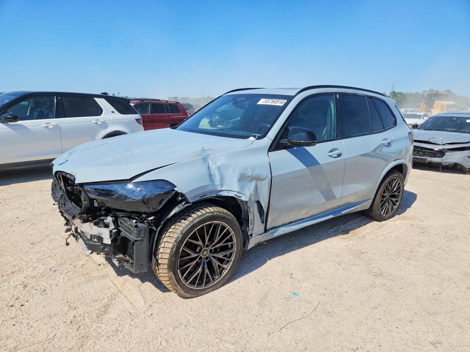 2026 BMW X5 VIN 5YM13ET08T9082555 COPART salvage auction — FRONT END, Tx - Salvage Vehicle Title, sold $67,000 on 2026-07-21 (photo 1)