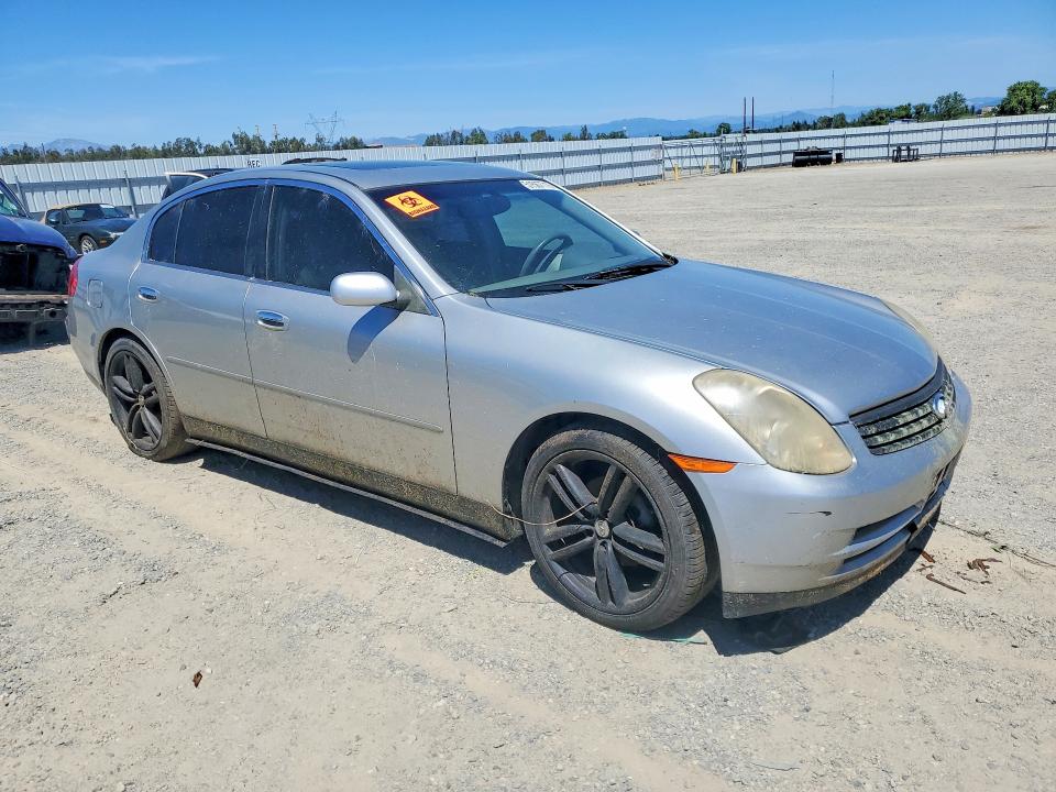 2004 Infiniti G VIN JNKCV51E24M606922 COPART salvage auction — MECHANICAL, Id - Salvage Certificate Of Title, sold $60 on 2026-07-31 (photo 4)