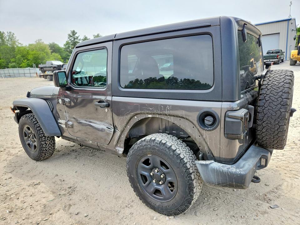 2019 Jeep Wrangler / VIN 1C4GJXAG3KW557498 COPART salvage auction — SIDE, Ma - Cert Of Title-Salvage, sold $9,000 on 2026-07-30 (photo 2)