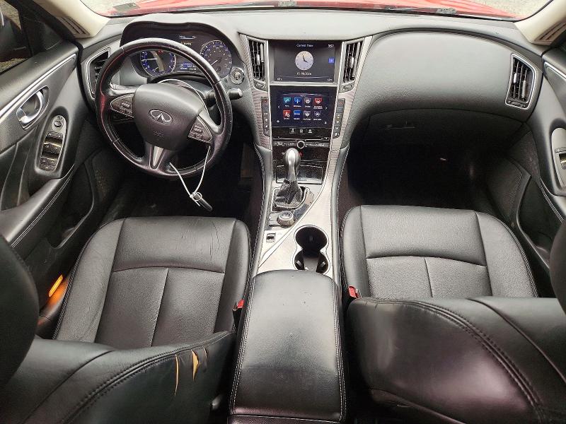 2015 Infiniti Q50 VIN JN1BV7AP0FM337772 COPART salvage auction — FRONT END, GA - CERT OF TITLE-SALVAGE, sold $700 on 2026-07-28 (photo 8)