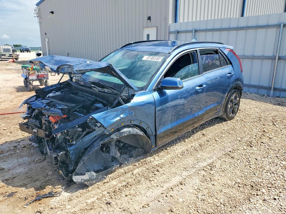 2024 Kia Niro VIN KNDCR3L11R5087173 COPART salvage auction — FRONT END, Tx - Salvage Vehicle Title, sold $1,750 on 2026-07-23 (photo 1)