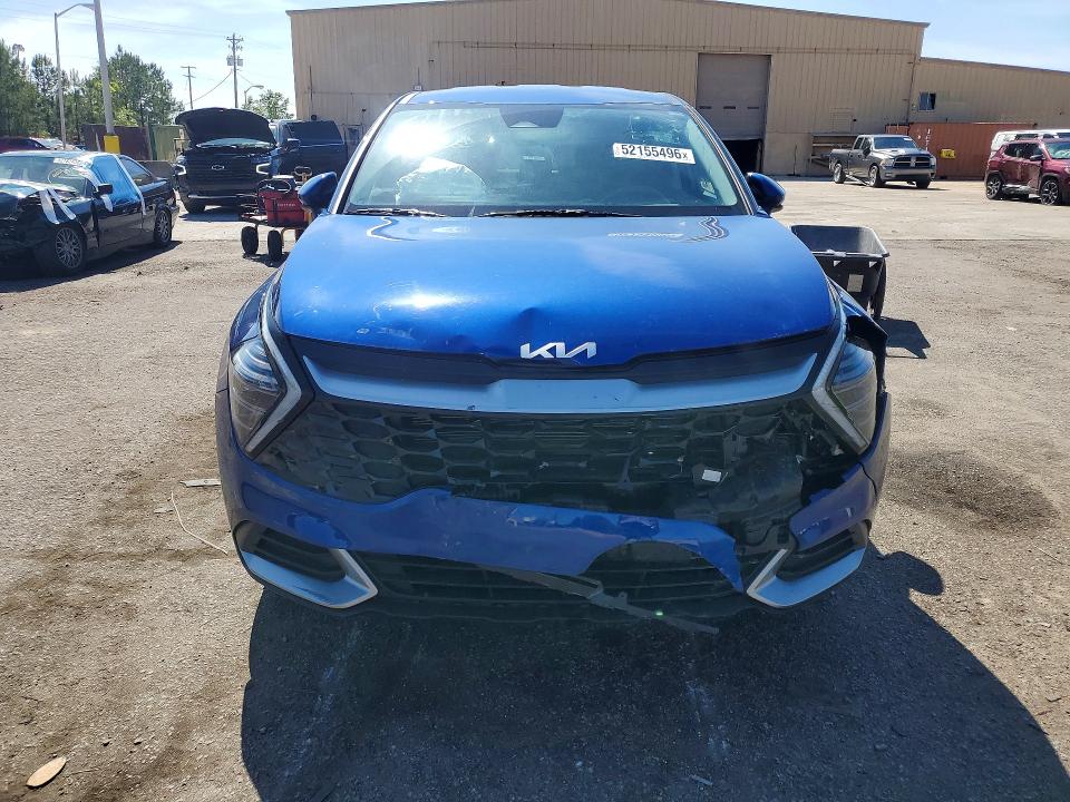 2025 Kia Sportage VIN 5XYK33DFXSG272729 COPART salvage auction — FRONT END, Sc - Cert Of Title-Salvage, sold $8,100 on 2026-07-10 (photo 5)