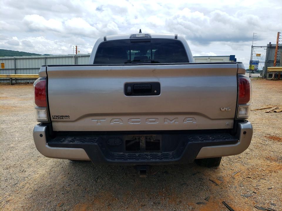 2021 Toyota Tacoma VIN 5TFCZ5AN8MX265532 COPART salvage auction — FRONT END, Va - Cert Of Title - Salvage, sold $10,500 on 2026-07-10 (photo 6)